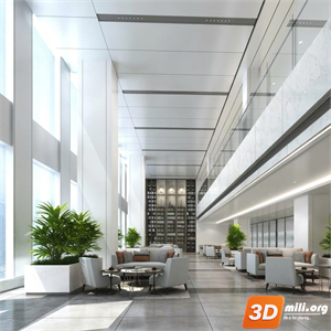 Lobby front desk Skp Files 